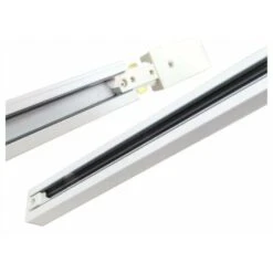 Rail Monophasé Pour Spot LED 1m BLANC - Blanc - SILAMP