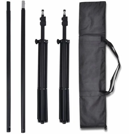 Nova Kit D'étude Photo 3 Fondations De Coton Avec Cadre Réglable Différentes Tailles Taille : 3 X 3 M – Image 4