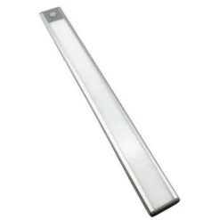 Réglette Lumineuse Rechargeable USB 40cm IP40 Avec Détecteur De Mouvement - Blanc Neutre 4000K - 5500K - SILAMP