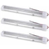 3 Pieces Barre Lumineuse LED，(12V)500LM Lampe Voiture Intérieur， LED Plafonnier Voiture Pour Bus Caravane Cuisine Salle De Bain Blanc Bande Intérieure éclairage Avec Interrupteur Marche/arrêt ，pour A