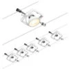 Spots Sur Câble Tendu Kit Mac 2 WIRE Sans Ampoules Paulmann - Leds - Blanc Dépoli - 5X10W - 230/12 V