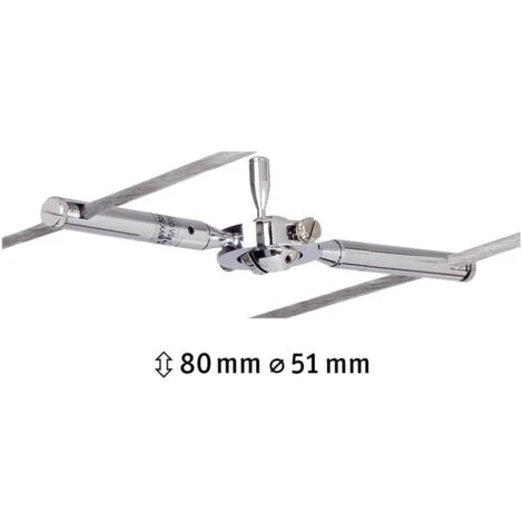 Lampe Pour Suspension Sur Câble BT Paulmann Togo 94147 GU5.3 N/A Puissance: 10 W N/A – Image 3