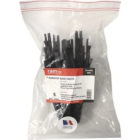 Lot De 5 RAMSPOT Base Haute - Protection De Spot Pour Laine En Rouleau - Type 105 Mm- RAM