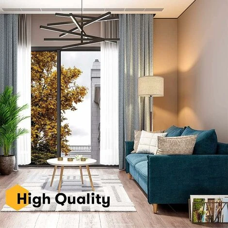 MINKUROW Abat-Jour Cylindrique Tissu En Lin Fait À La Main, Pour Lampe De Table, Suspension, Lampadaire (Blanc, Diamètre 14 Cm X Hauteur 20 Cm) – Image 5