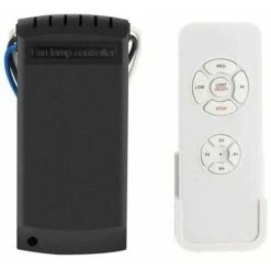 Telecommande Pour Ventilateur De Plafond, Radio-pilot��e Telecommande,contrleur De Ventilateur, 3 Vitesses, 4 Minuteries��1 Ensemble��