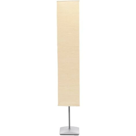 Lampadaire Avec Support En Acier 135 Cm Beige VidaXL