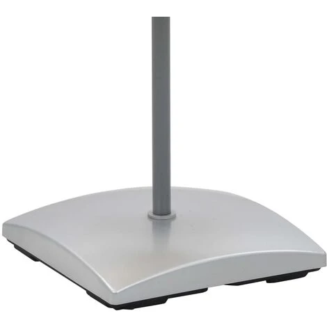 Lampadaire Avec Support En Acier 135 Cm Beige VidaXL – Image 5