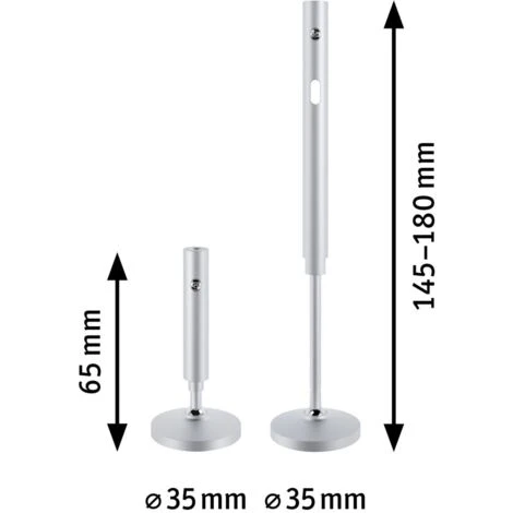 Paulmann Ensemble De Système De Corde Corduo Set Chrome Matt – Image 2