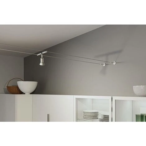 Paulmann Ensemble De Système De Corde Corduo Set Chrome Matt – Image 3