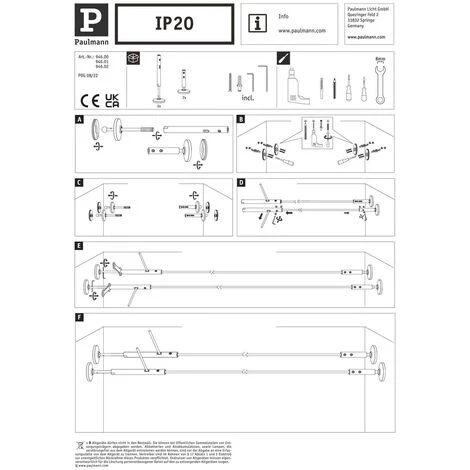 Paulmann Ensemble De Système De Corde Corduo Set Chrome Matt – Image 5