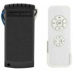 Telecommande Pour Ventilateur De Plafond,radio-pilotée Telecommande,contrôleur De Ventilateur, 3 Vitesses, 4 Minuteries(1 Ensemble)
