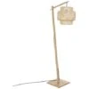 ATMOSPHERA Lampadaire Arc Liby Naturel H173