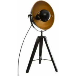 ATMOSPHERA Lampe Sur Trépied - Lahti - H 70 Cm - Noir - Livraison Gratuite