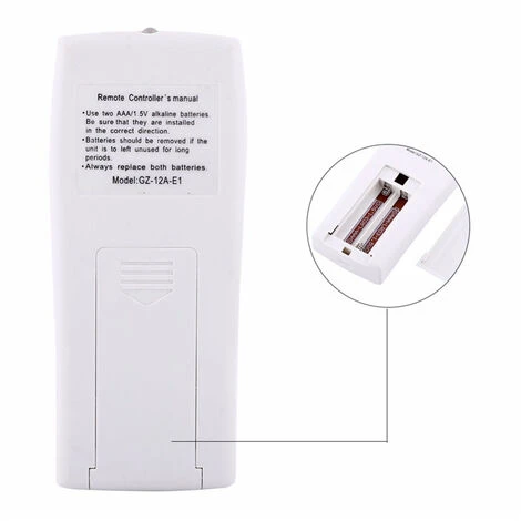 Pour Télécommande De Climatiseur York York Gz-12a-e1 Gz-12a-e1 Gz-12b-e1 Compatible – Image 4