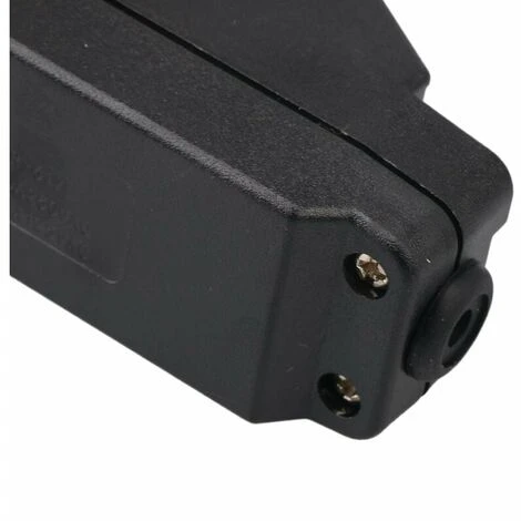 Ip65 Button Inline Cord Switch Étanche Noir On/off Switch 30a 220v – Image 4