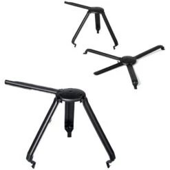 Lot De 5 SPOTCLIP III H130MM - Downlight Cover Pour Spots Encastrés Avec Ø 62-120 Mm Noir - HellermannTyton