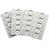 DHKLFA Perles De Lampe De Lentille LCD TV LED Perles De Lampe De Retroeclairage 3V, 20PCS