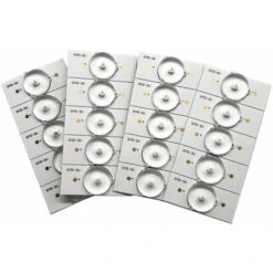 DHKLFA Perles De Lampe De Lentille LCD TV LED Perles De Lampe De Retroeclairage 3V, 20PCS