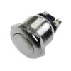 EDM Bouton Poussoir Métallique 2a 250v Chrome