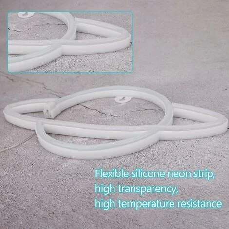 Enseigne Au N��on LED Planet Neon Light Cloud Lightning Applique Murale Led D��coration Murale Batterie/Aliment�� Par USB Pour La Maison Chambre D'enfants Bar Art Mural D��coration Plan��te Bicolore – Image 4