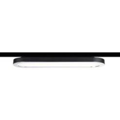 Paulmann Luminaire Sur Rail Haute Tension URail LED Intégrée 7 W LED Noir (mat), Chrome Q014492