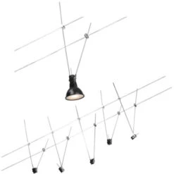 Système Câbles Wire System Simple Paulmann - Max 5x10W - GU5,3 - Chrome