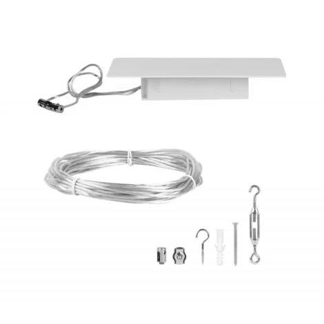 Système Câbles Wire System Simple Paulmann - Max 5x10W - GU5,3 - Chrome – Image 3