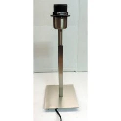 Lampe à Poser Décorative Métal H375mm Socle 130X130mm Culot E27 230V Sans Ampoule Ni Abat-jour SUMBA PM TRAJECTOIRE 003227