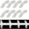 Lot De 50 Clips De Fixation Pour Bande Lumineuse LED 10 Mm à 18 Mm