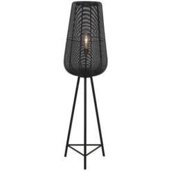 Lampadaire Light & Living Adeta Noir - Métal - 3239ZW
