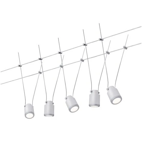 Wire System Paulmann URail TunLED Blanc Chrome 5x4W