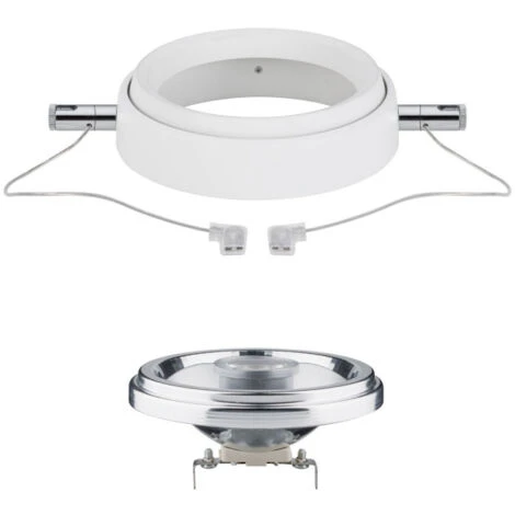 Paulmann Spot WireSystem Powerline II 1x8W G53 Blanc 230/12V 80VA Métal/plastique – Image 4