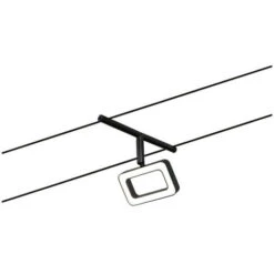 Paulmann Corduo Wire System CC Frame 4,8W Nr Dép /Chrome 230V/12V CC Synthétique 3000K