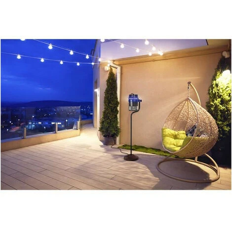 AMSTA AMMK77821 Lampe Dintérieur Sur Pied Destructeur Dinsectes 26 Watts Noir – Image 4